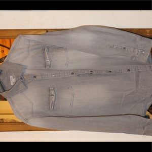 Calvin Klein Grey Button down